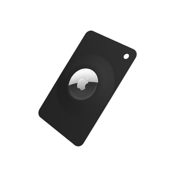 Lyhytkokoinen suojakotelo Apple Airtagille Black
