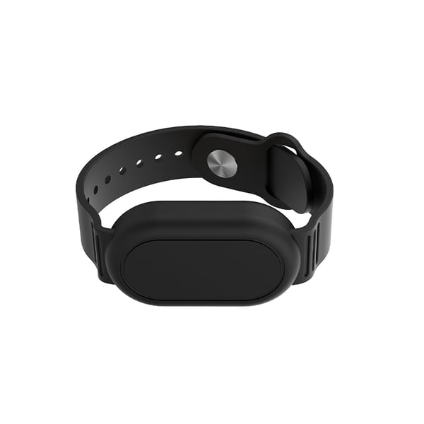 Beskyttende silikonarmbånd til Galaxy SmartTag2 Black