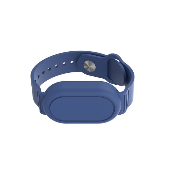 Beskyttende silikonarmbånd til Galaxy SmartTag2 Blue