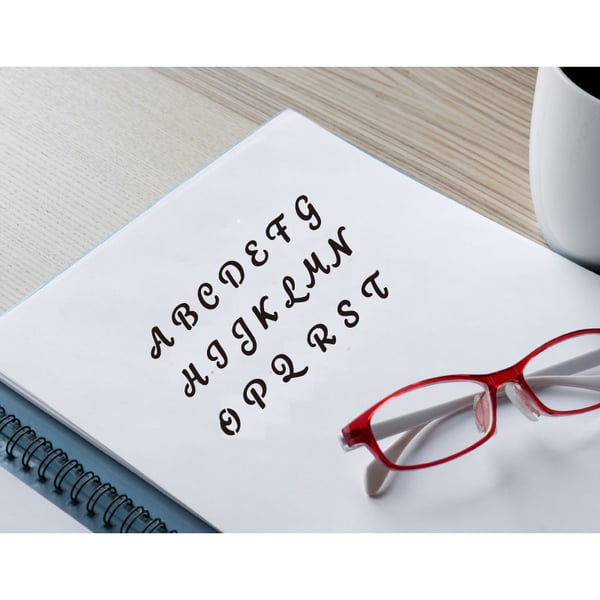 Numeromaalaus Art Letter stensiilit