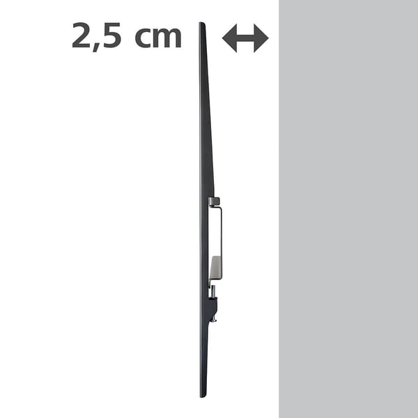 TV-seinäteline kiinteä VESA jopa 400x400 75\" Musta