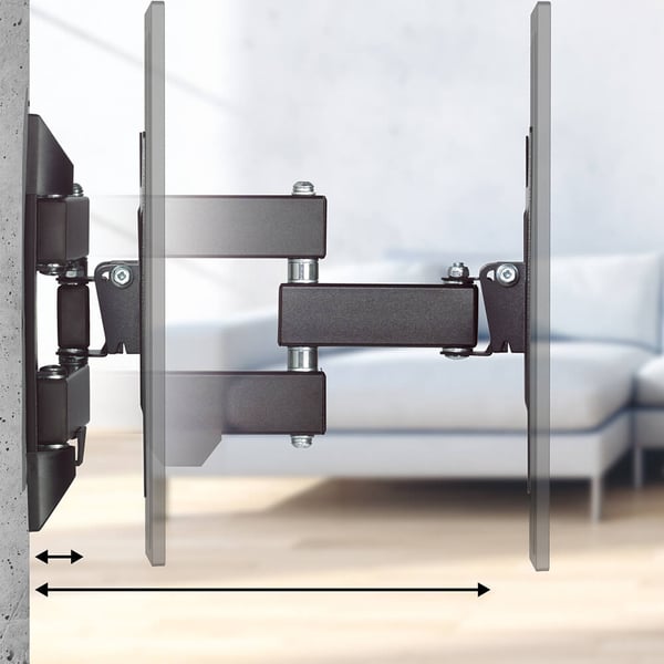 TV Veggfeste Full Motion VESA opp til 200x200 48" Svart