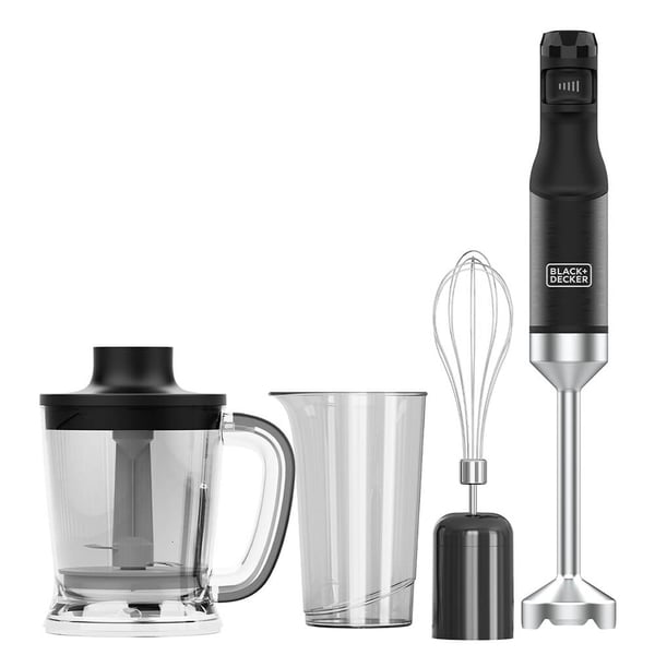 Hand Blender 1500W Black  Accessories
