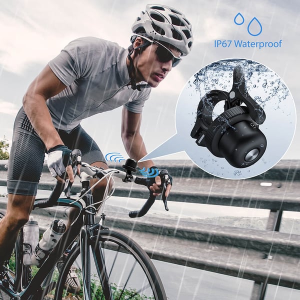 Ringeklokke Anti-Loss Cykel Sort