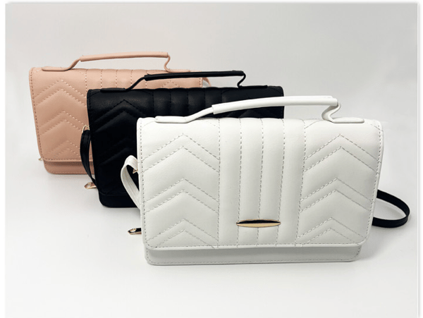 Single Skulder Crossbody-taske til kvinder Black