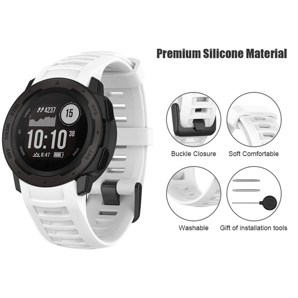 Garmin Instinct 2 Silikone urrem White