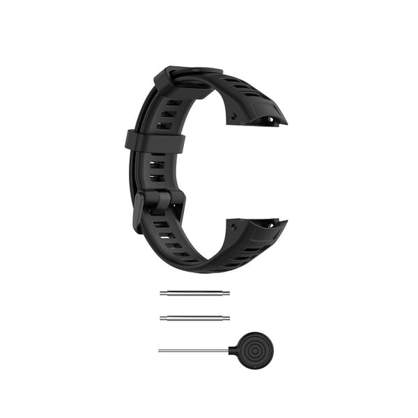 Garmin Instinct 2 silikonikellon ranneke Black
