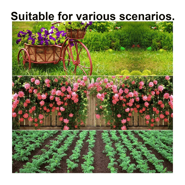 360 graders justerbare plantetreningsklemmer grass color