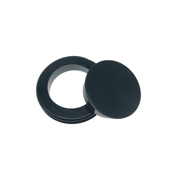 Paraplyhullring og hettesett Black