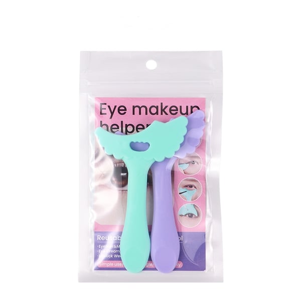Multifunktionel silikone eyeliner-hjælper MultiColor