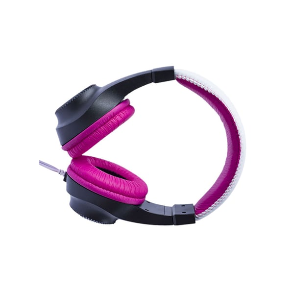 Kablede hodetelefoner med 6,5 mm enkeltplugg Pink