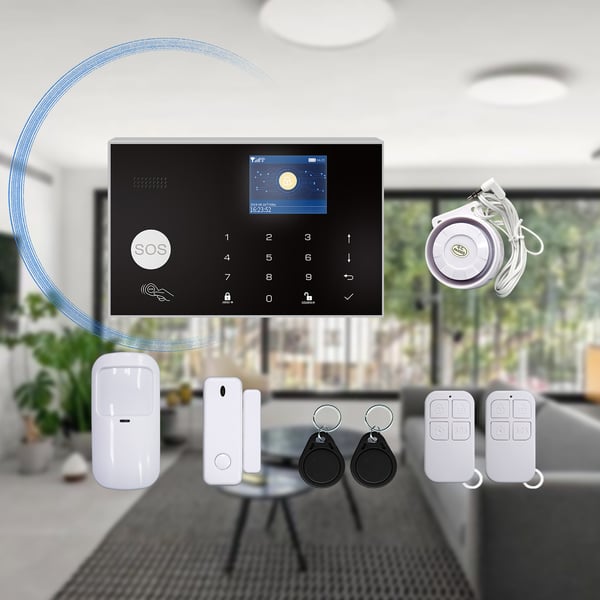 Tuya Wireless WiFi+GSM Alarmsystem
