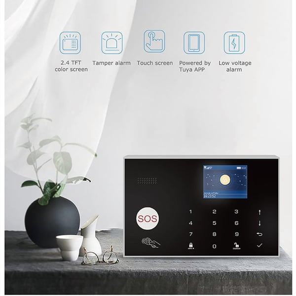 Tuya Wireless WiFi+GSM Alarmsystem
