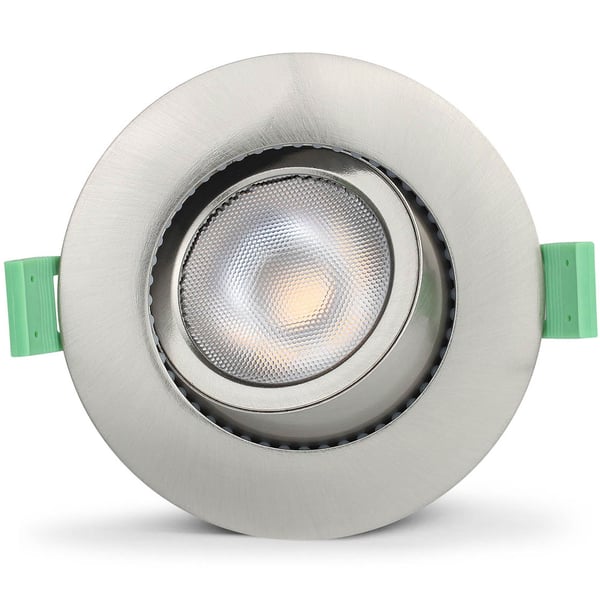Ellen Innfelt downlight Dim-to-Warm 520lm IP65 1-pakk Børstet stål