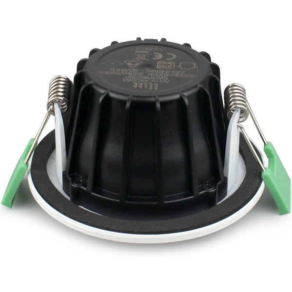 Sanna Dimbar Innfelt downlight 3000K/4000K 520lm IP65 1-pakning Hvit
