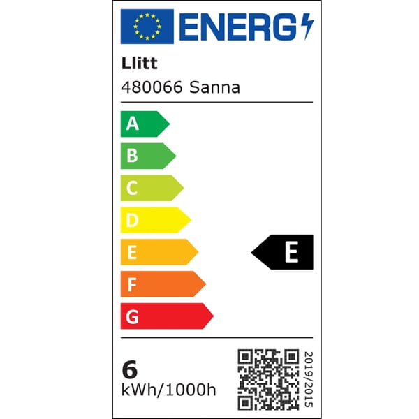 Sanna Dimbar Innfelt downlight 3000K/4000K 520lm IP65 1-pakk Børstet stål