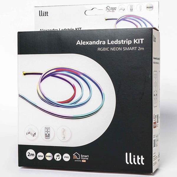 Alexandra Ledstrip kit RGBIC Neon Smart Tuya WiFi 2m???