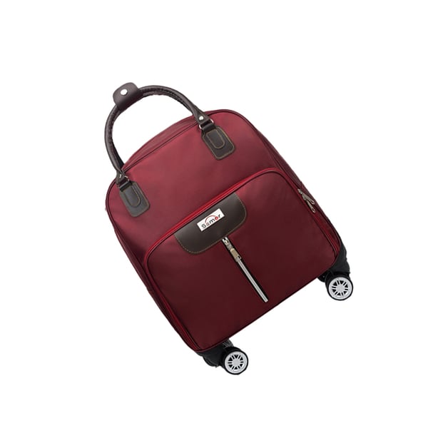 Käsimatkatavara Matkalaukku pyörillä DarkRed