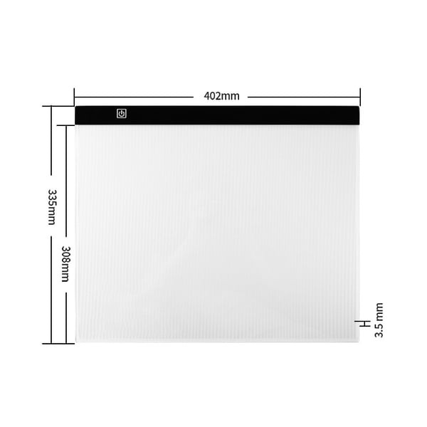 Sporende lyspude, A3 Tracing LED Copy Board Light Box