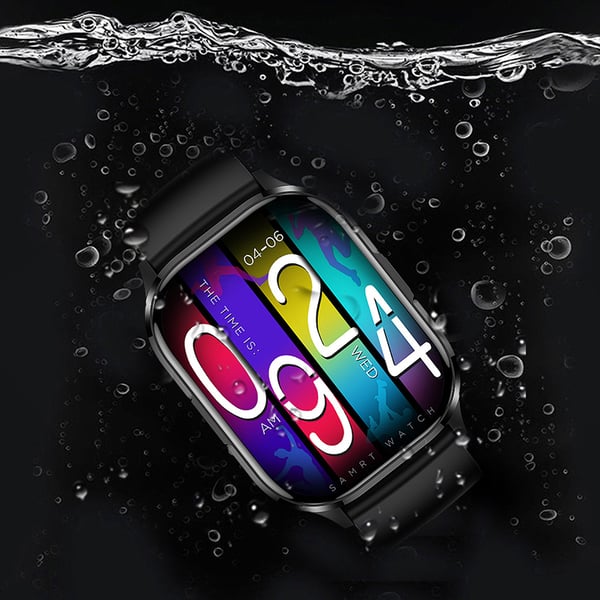 Smartwatch Vandtæt Bluetooth Smartwatch Black