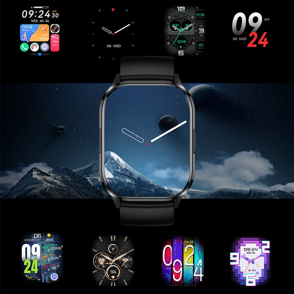 Smartwatch Vandtæt Bluetooth Smartwatch Black