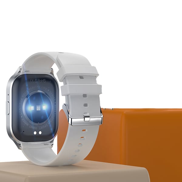 Älykello Vedenpitävä Bluetooth-puhelut Älykello Silver