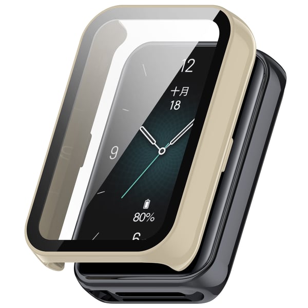 Integrert etui og skjermbeskytter for Honor Band 9 White