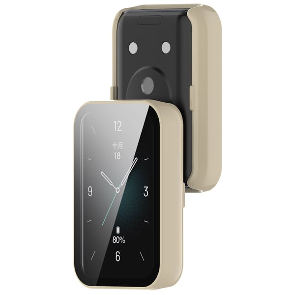 Integrert etui og skjermbeskytter for Honor Band 9 White
