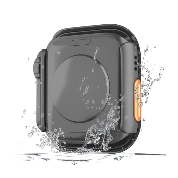 PC-deksel med skjermbeskytter til Apple Watch-serien 4/5/6, 40 mm Black