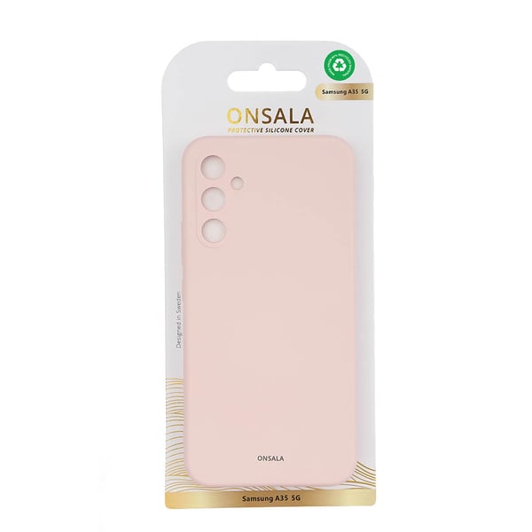 Mobildeksel Silikonfølelse Rosa - Samsung A35 5G