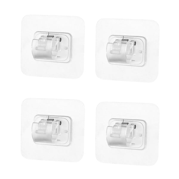 Selvklebende holder for gardinstang 2-pakning