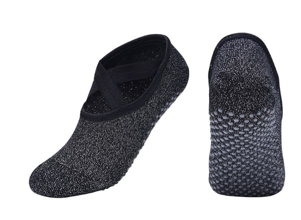 Liukumattomat tanssisukat - 1 pari Black