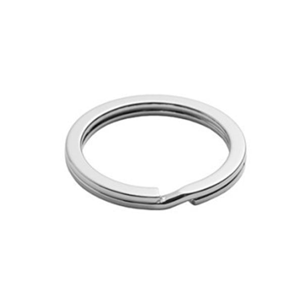 Platta Nyckelringar, 100-pack S
