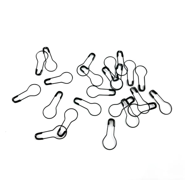 Hakaneulat - 22 mm, 1000 kpl Black