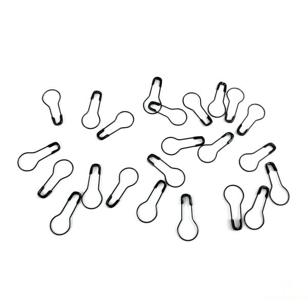 Hakaneulat - 22 mm, 1000 kpl Black