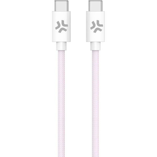 USB-C - USB-C-kaapeli 60 W 1,5 m Pinkki