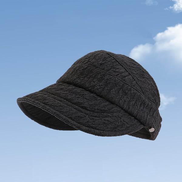 Tynd solhat / kasket til sommer Black