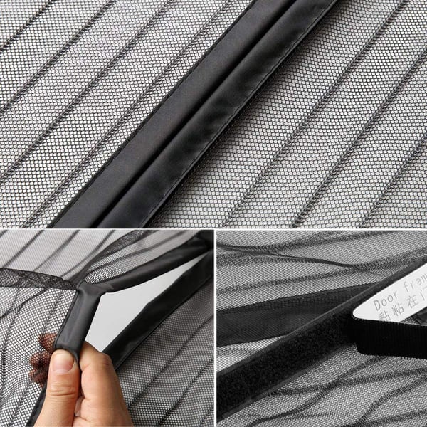 Hyttysverkko ovelle Grey M