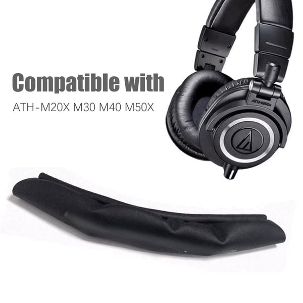 Pannebånd for Audio-Technica ATH-M20X M30 M40 M50X Black