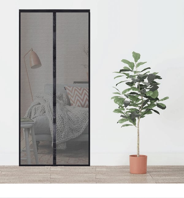 Hyttysverkko ovelle Black M