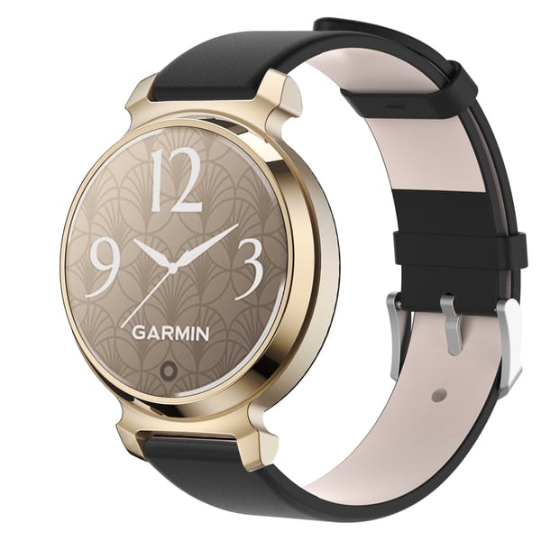 Läderarmband till Garmin Lily 2 Black