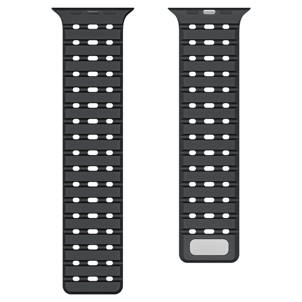 Klokkerem til Apple Watch-serien 1–9, 42/44/45 mm Black