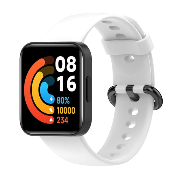 Klokkereim for Redmi 2/Xiaomi Mi Watch 2 Lite White