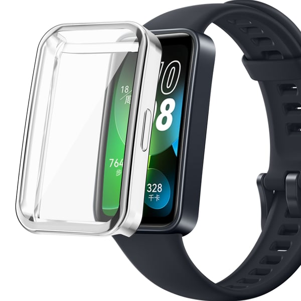 Suojakotelo Huawei Band 8/8NFC/9/9NFC:lle Silver