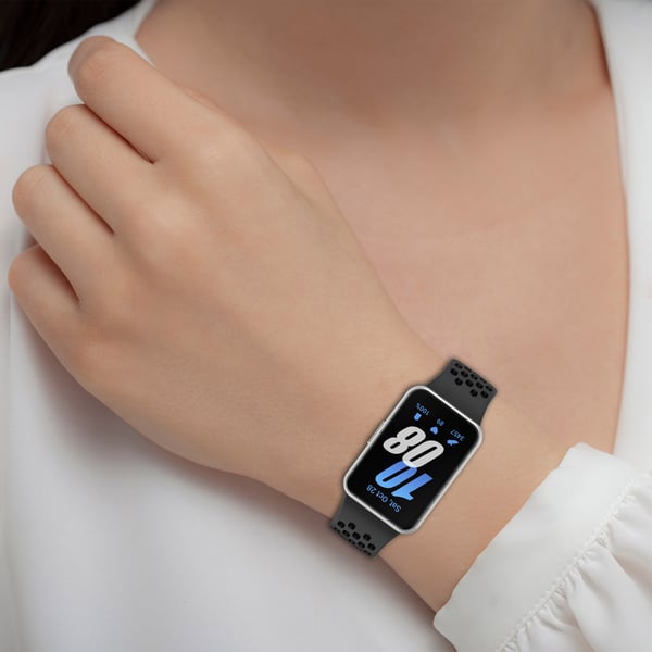 Klokkereim for Samsung Galaxy fit3 SM-R390 Black