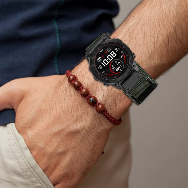 Garmin 20 mm nylon klokkerem Grey