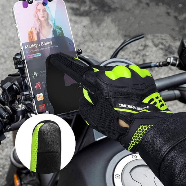Touchscreen cykelhandsker MultiColor XL