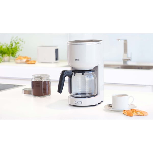 Kaffetrakter KF3100WH PurEase 10 kopper 1000W