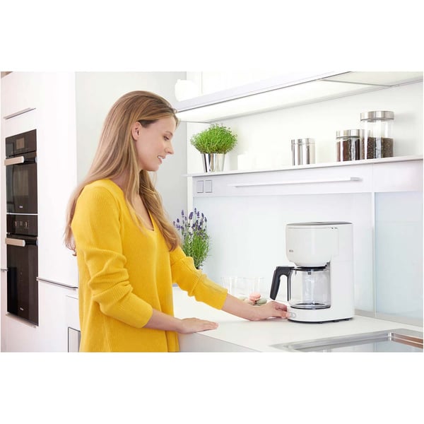 Kaffetrakter KF3100WH PurEase 10 kopper 1000W