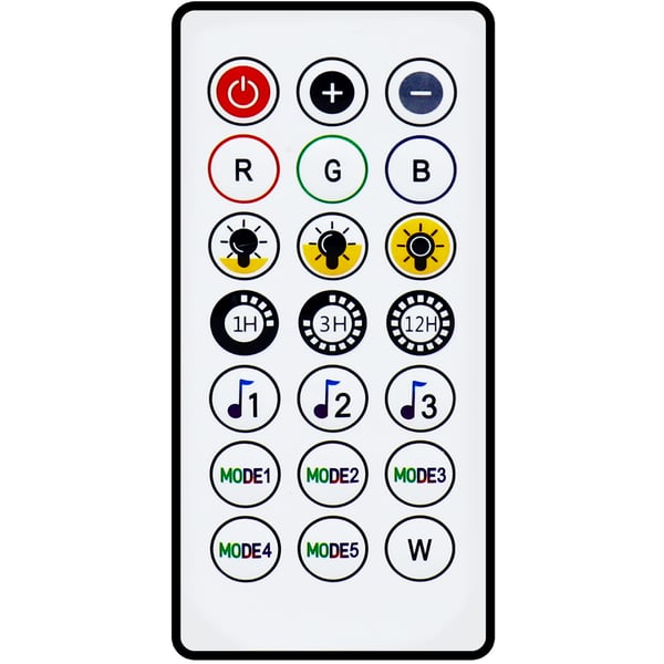 RGB lyssløyfe med fjernkontroll og WiFi Tuya IP65 3 m